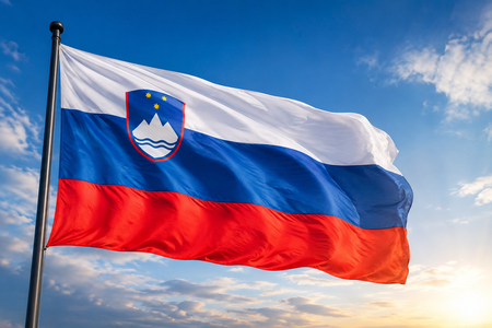 Slovenska zastava.