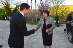 Otvoritev razstave Mirója