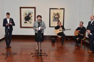 Otvoritev razstave Mirója