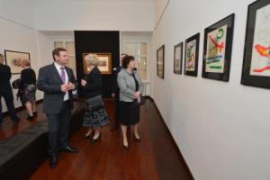 Otvoritev razstave Mirója