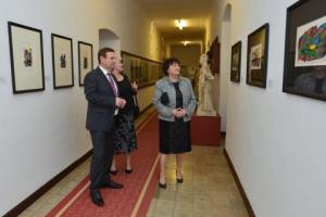 Otvoritev razstave Mirója