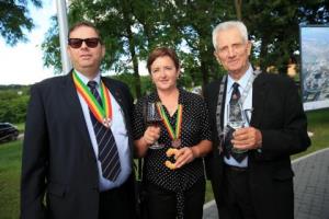 Odprtje razstave na razglednem stolpu