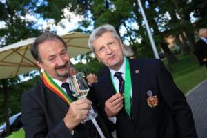 Odprtje razstave na razglednem stolpu