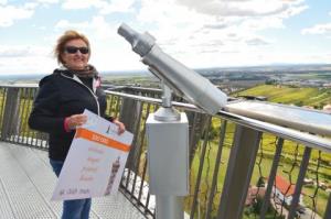 100.000. obiskovalka stolpa Vinarium Lendava
