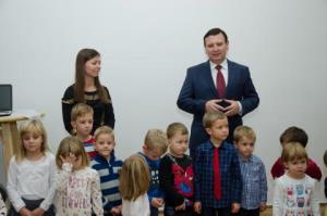 Otvoritev prenovljenega vrtca na Hotizi