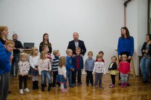 Otvoritev prenovljenega vrtca na Hotizi