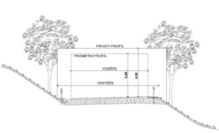 Obrezovanje drevja in grmičevja ob cestah